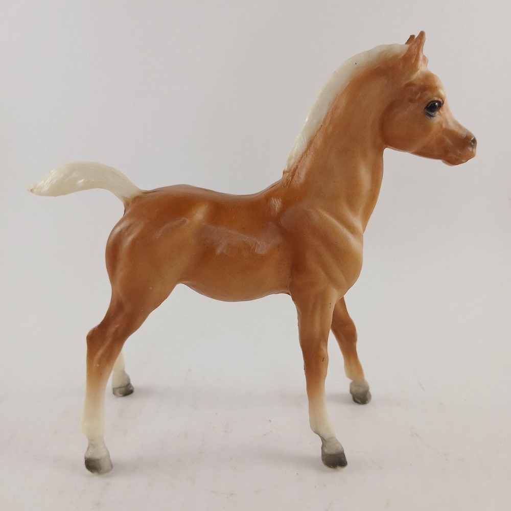 Vintage Breyer Horse #6 Charity Matte DARK Palomino Family Arabian Foal 1970s - Picture 5 of 11